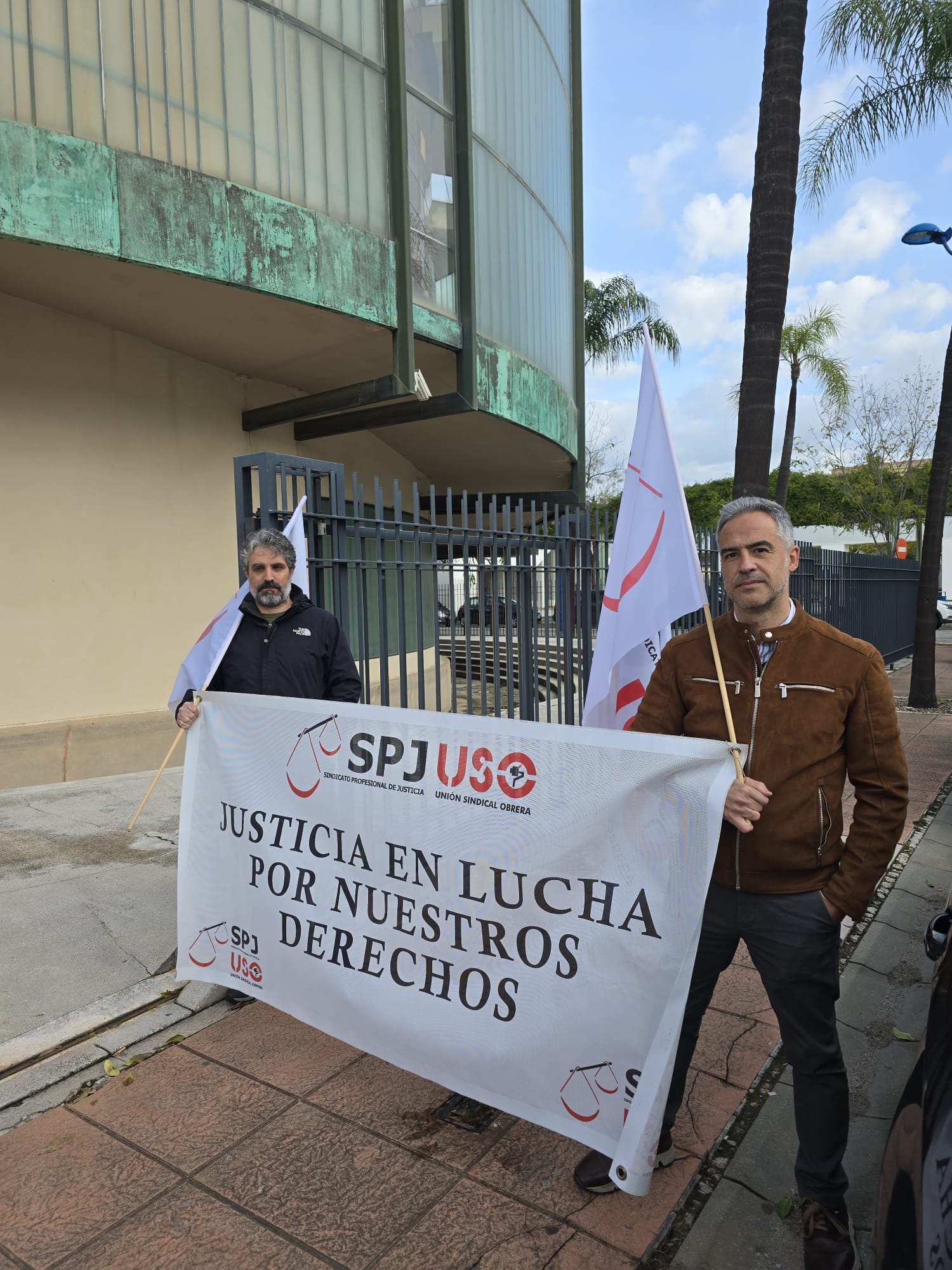 SPJ-USO ANDALUCÍA. «SENSIBILIZANDO AL CONSEJERO»