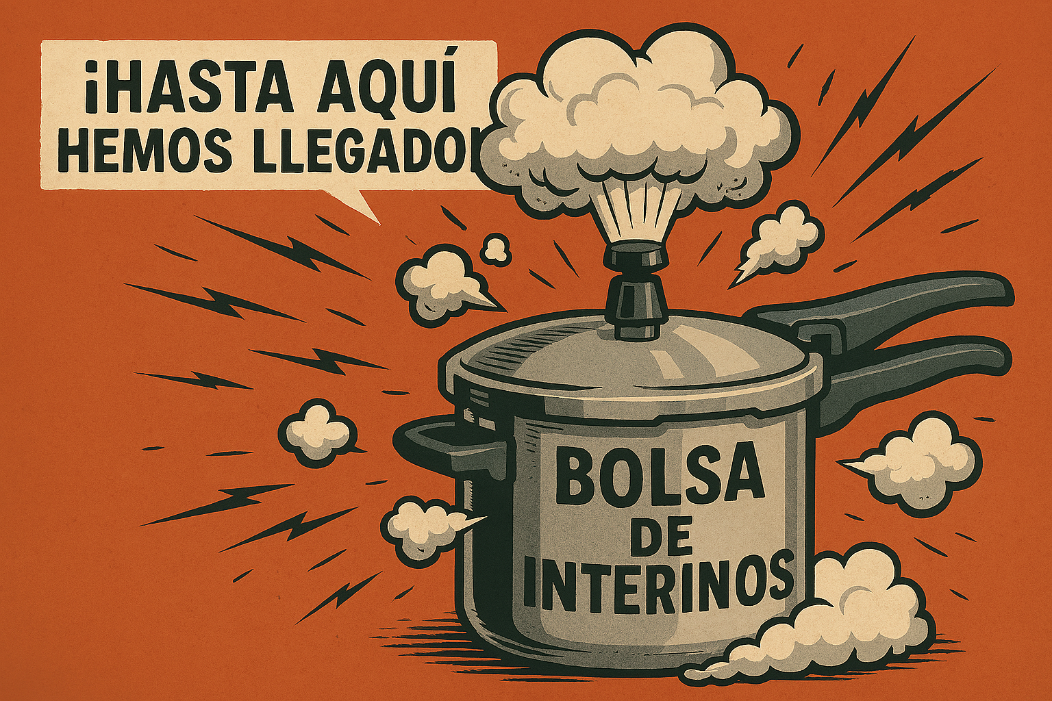 SPJ-USO ANDALUCÍA. ¡HASTA AQUÍ HEMOS LLEGADO CON LA BOLSA DE INTERINOS!