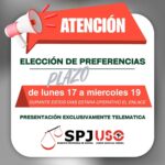 SPJ-USO ANDALUCÍA. RESOLUCIÓN Y PLAZO PARA MANIFESTAR PREFERENCIAS ENTRE LOS DIFERENTES SERVICIOS COMUNES Y LA OFICINA GENERAL DEL REGISTRO CIVIL.