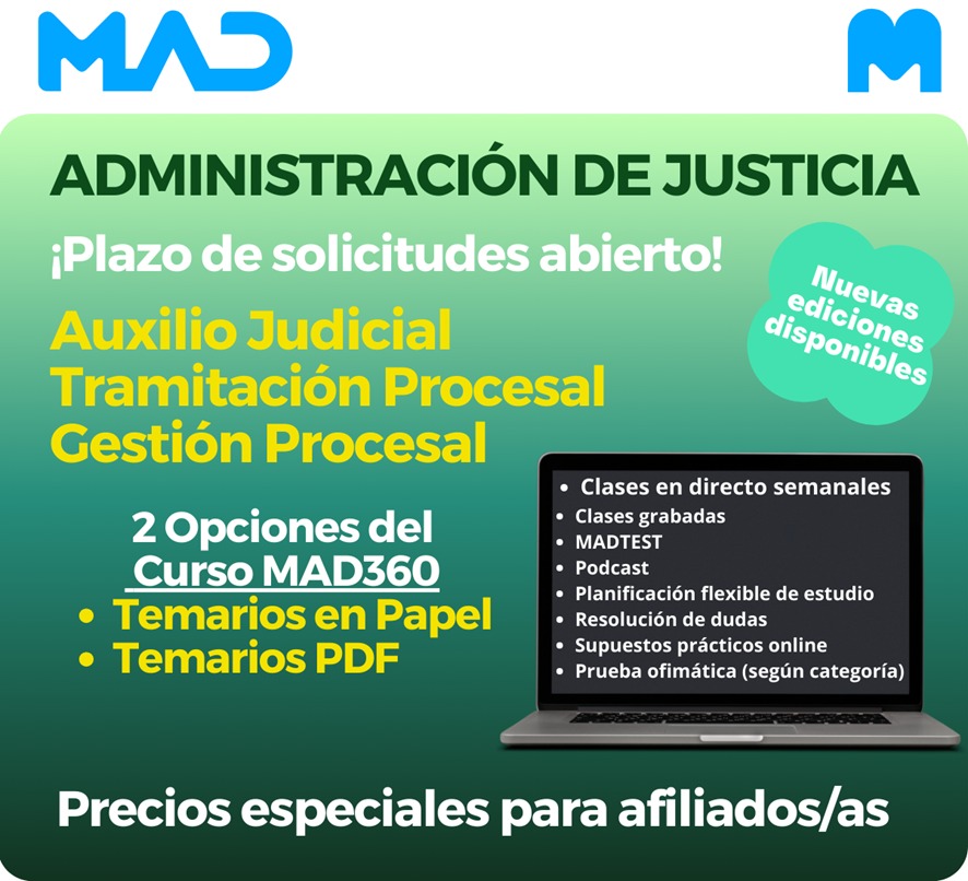 SPJ-USO NACIONAL. PROMOCIÓN PARA AFILIAD@S A PREPARACIÓN DE OPOSICIONES